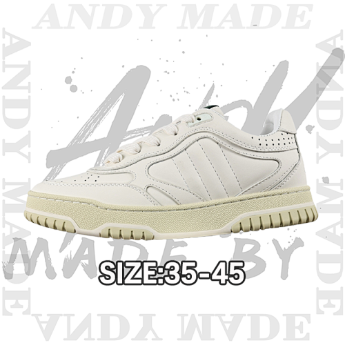Gucci Re-Web Leather SneakersLow-top All-match White Sports Sneakers