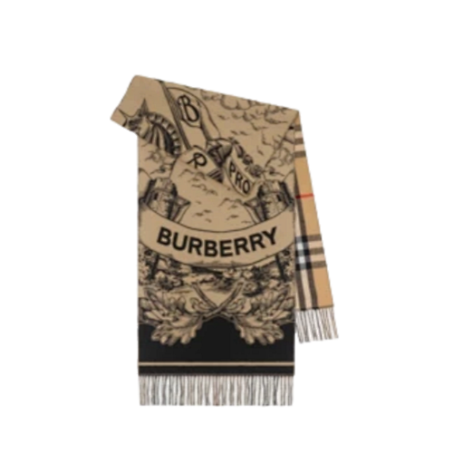 Burberry Equestrian Knight Logo Double Sided
