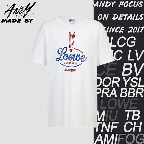 Loewe Printed Logo Short-Sleeve T-Shirt
