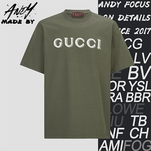 Gucci Embroidered Logo Short-sleeved Shirt