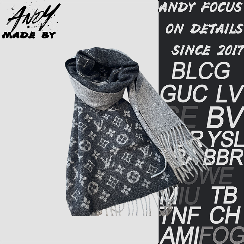 Louis Vuitton Double-sided Gradient Pattern Scarf