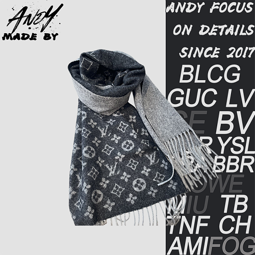 Louis Vuitton Double-sided Gradient Pattern Scarf