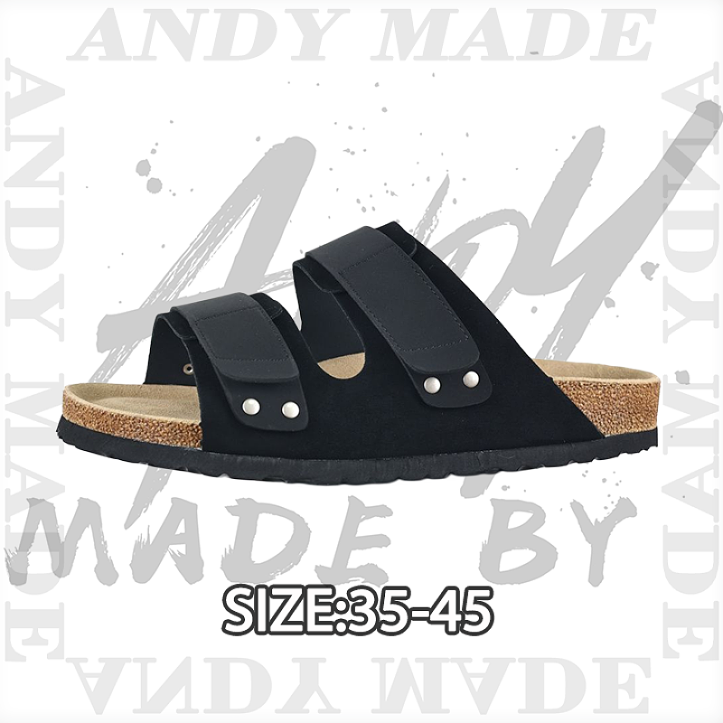 Birkenstock Velcro Flip-flops Black