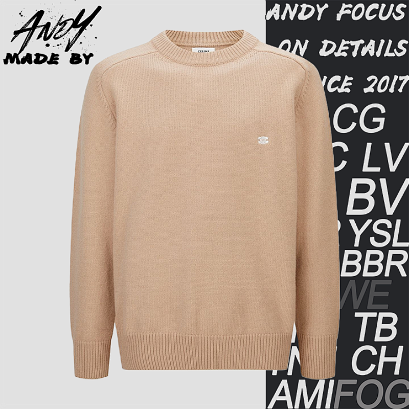 Embroidered Logo Knitwear
