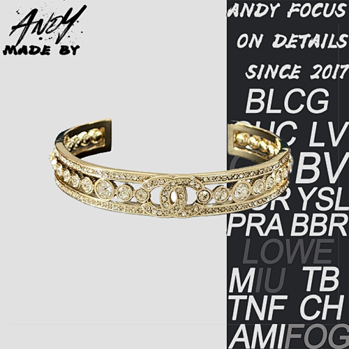 Open Double Row Diamond Bracelet
