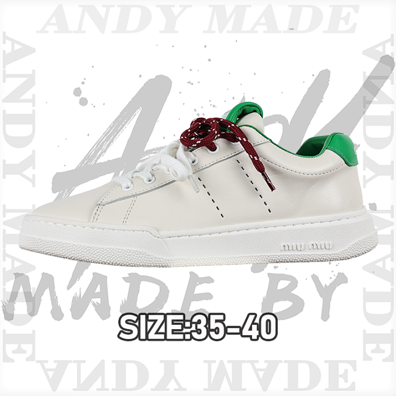 Miu Casual White Shoes