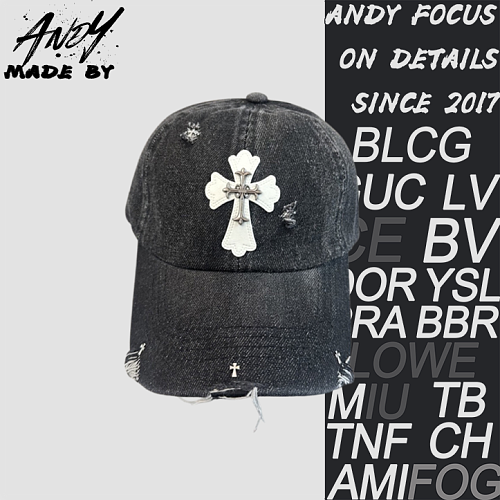 Cross-patterned High-quality Baseball Cap Premium Custom Design