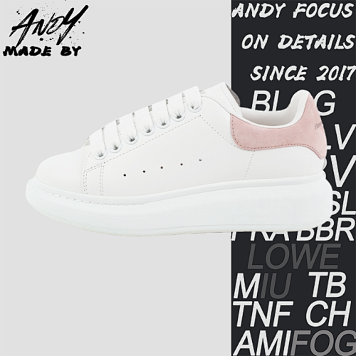 Alexander McQueen A Lexander McQueen White Shoes