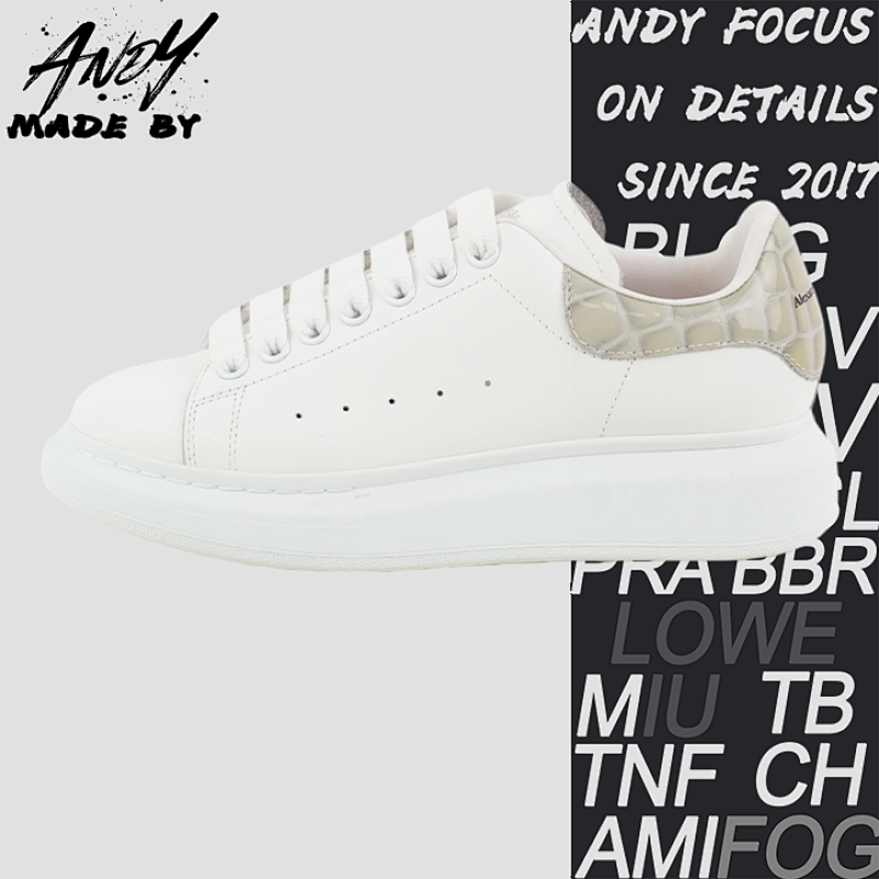 Alexander McQueen A Lexander McQueen White Shoes