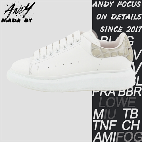 Alexander McQueen A Lexander McQueen White Shoes