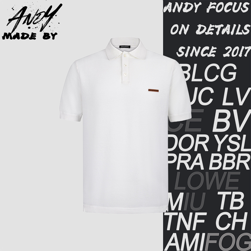 Embroidered Logo Cotton Knit Polo Shirt