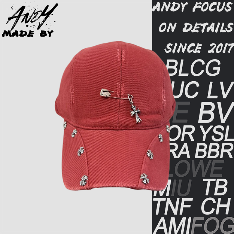 Cross-patterned High-quality Baseball Cap