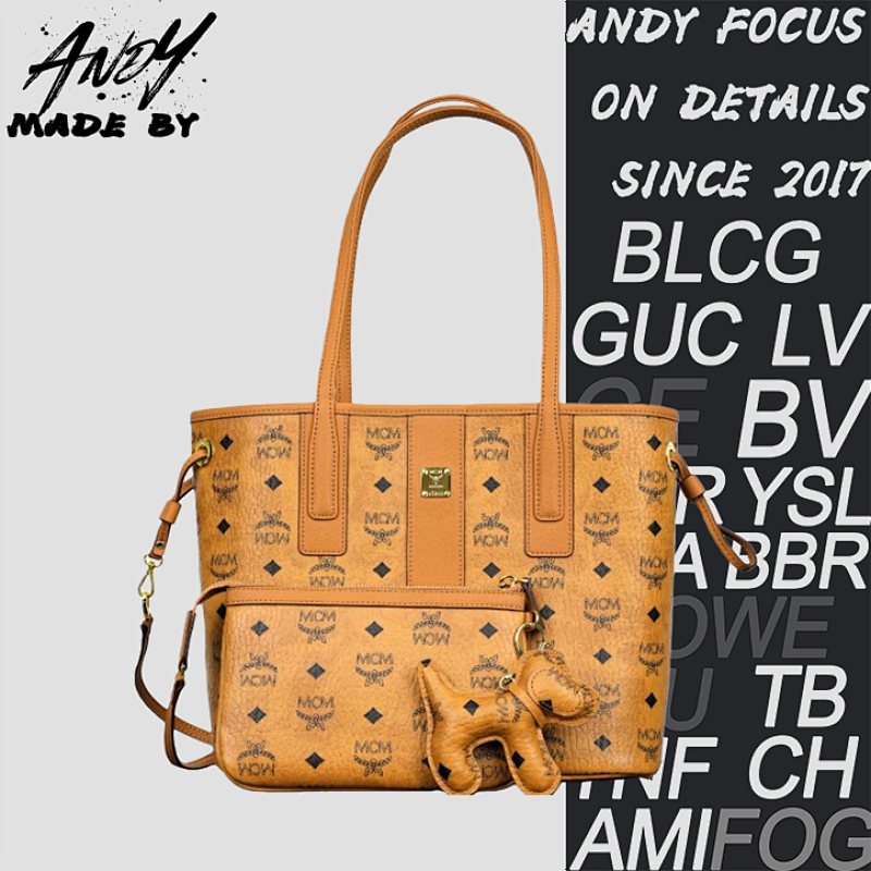 Louis Vuitton 168 Cognac-colored Double-sided Shopping Bag Small Size
