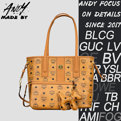 Louis Vuitton 168 Cognac-colored Double-sided Shopping Bag Small Size