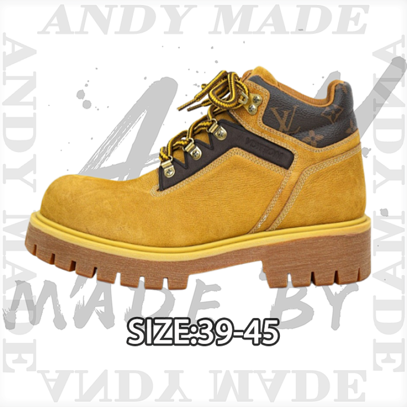 L V Lace-up Derby Shoes