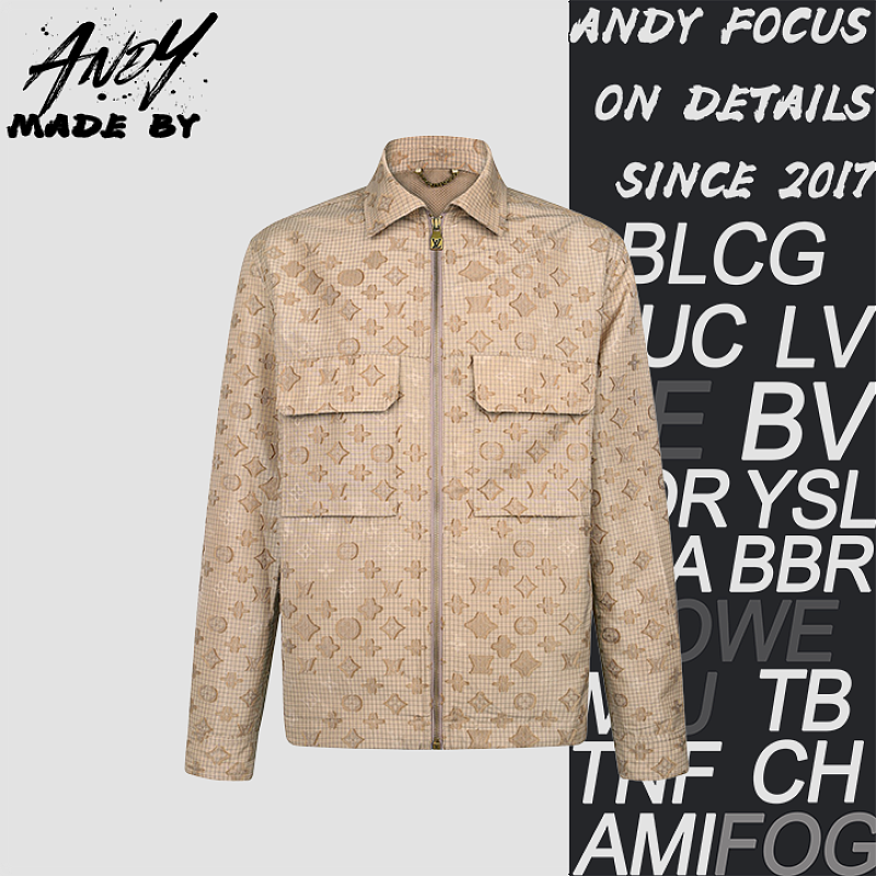 Louis Vuitton Monogram All-over Rip-Resistant Shirt Jacket