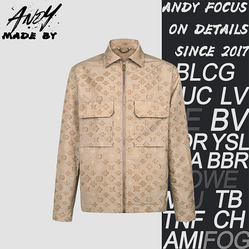 Louis Vuitton Monogram All-over Rip-Resistant Shirt Jacket