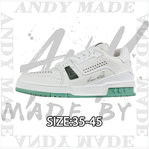 Louis Vuitton L V Trainer Skateboard Shoes New Colorway