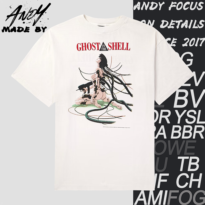 S M Cable Print Short-sleeved Shirt
