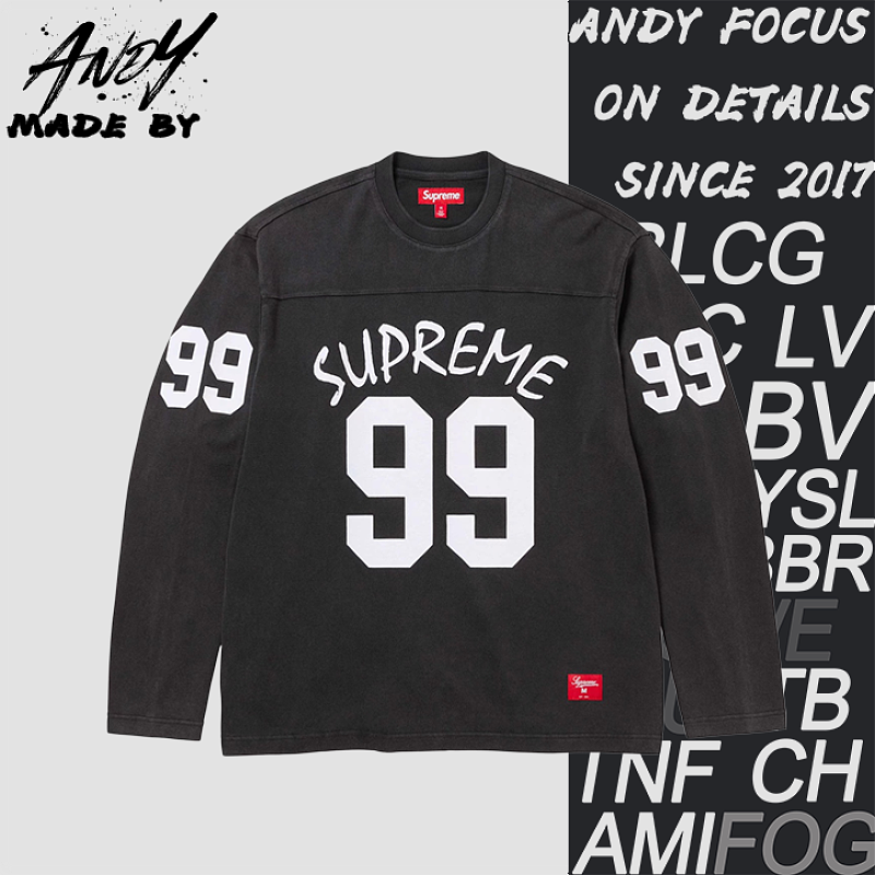 Supreme 99 Letter Long-Sleeve T-Shirt