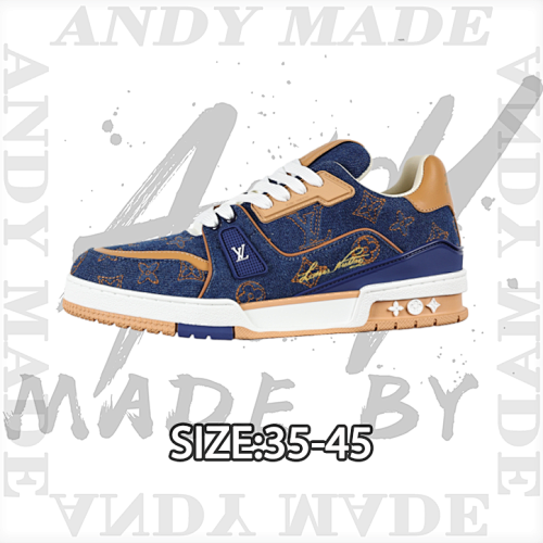 L V Trainer Skateboarding Shoes New Color Options