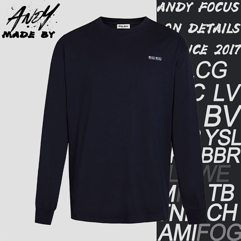 Long-sleeved Jersey T-shirt