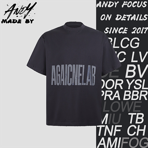 Balenciaga Letter Print Crew Neck Short Sleeve T-Shirt