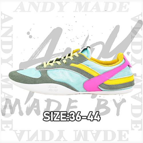 Miu Dexter Shoes Yellow Green
