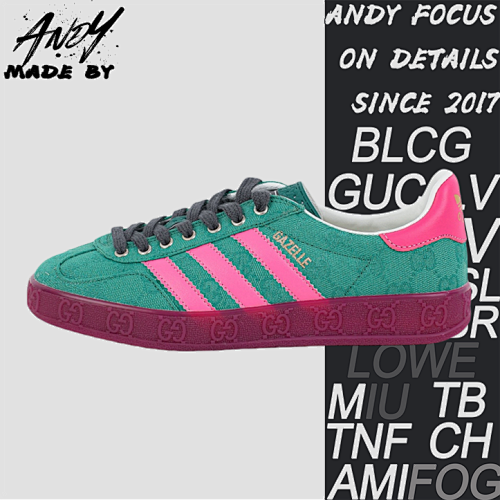 Gucci G Ucci X Adidas Color Blocked Training Series Board Shoes