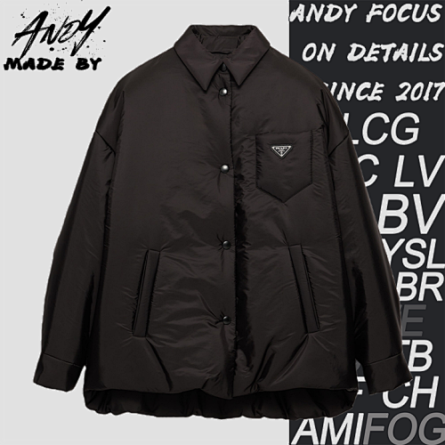 Logo Single-Breasted Long-Sleeve Jacket