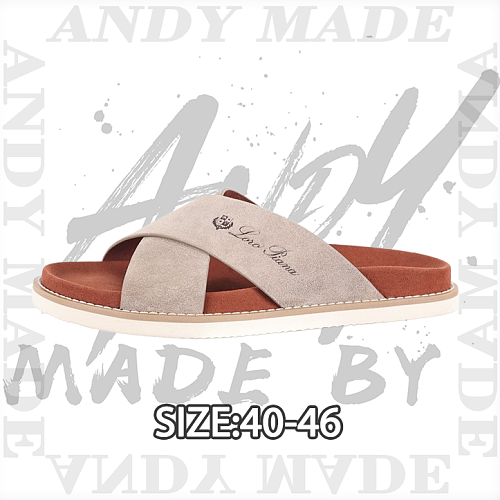 Cross-strap Flip-flops In Gray-brown
