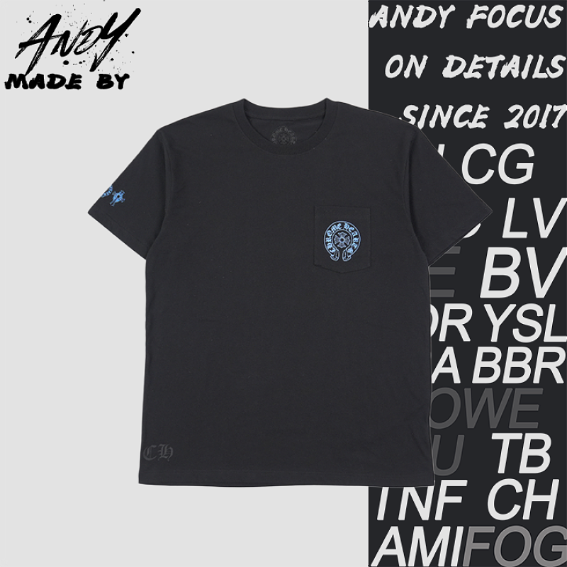 Blue Printed Short-sleeve