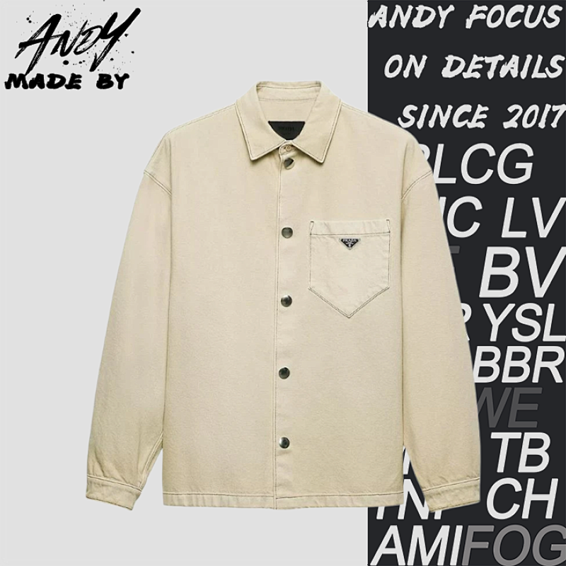 Dirty Dyed Shirt Jacket