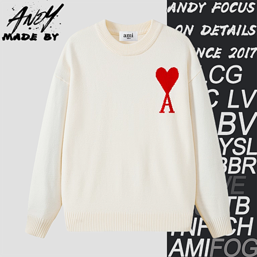 Big Heart Sweater Off-white