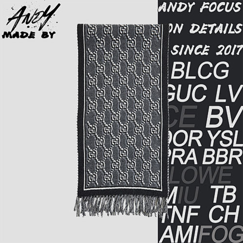 Double-sided Wool Scarf