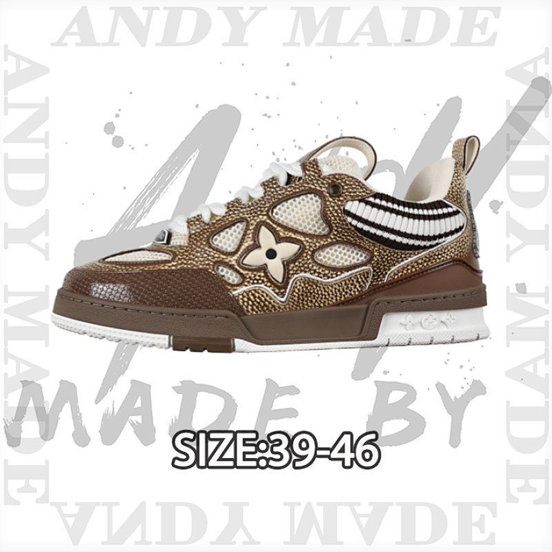 L V Trainer Skateboarding Shoes New Color Options