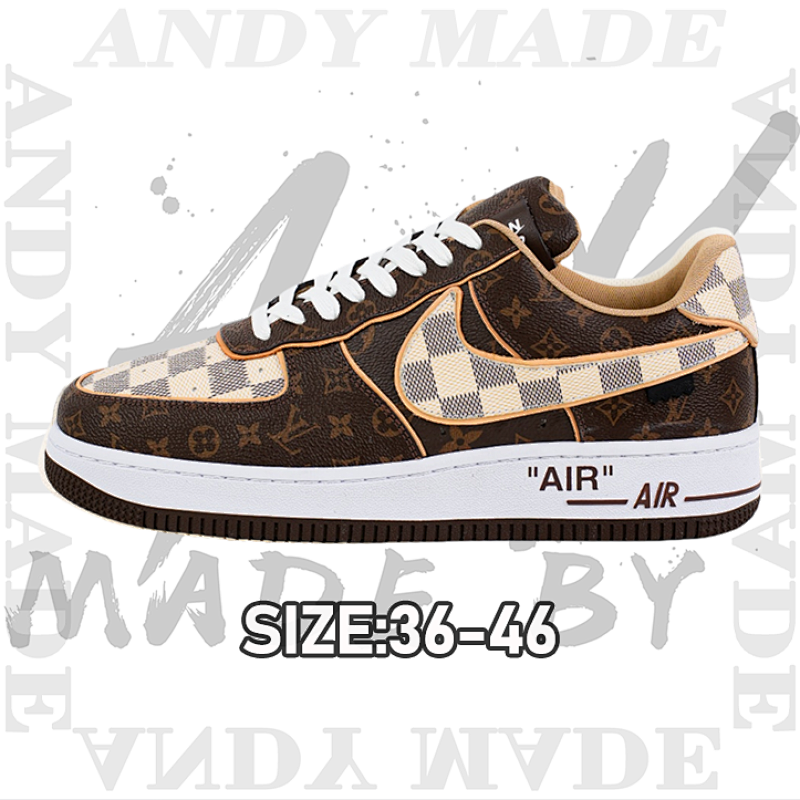 L V Nike Air Force1Low Air Force Heavy JointBrandLimitedEditionPrintsItem ID