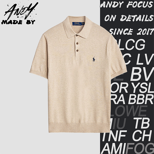 Ruff Plain Polo Shirt Short Sleeve