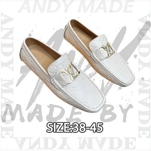 High-quality Replica Louis Vuitton Classic Men's Loafers Featuring Soft Leather Premium El