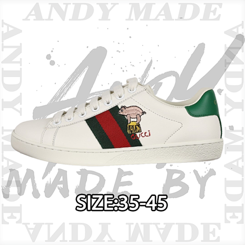 Gucci Ace Low Sneaker Series Low-top Retro Versatile