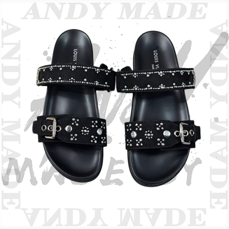 Louis Vuitton Spring Summer New Grass Weaving SlippersItem ID