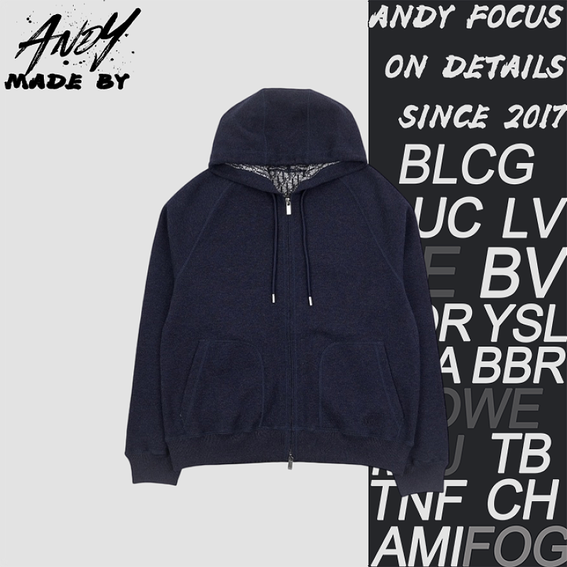 Full-print Knitted Zip-up Jacket