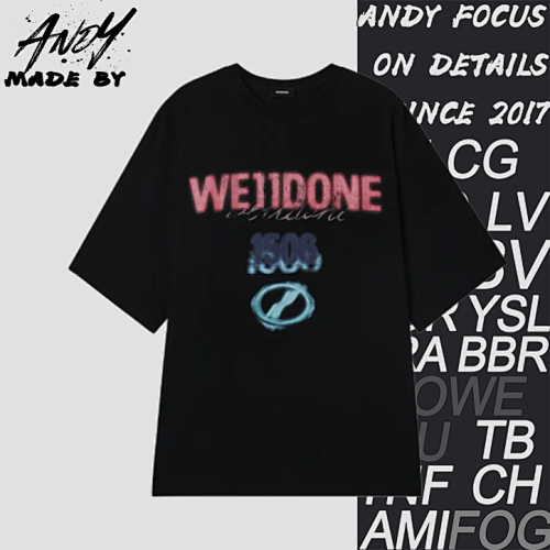 Couples' Blurred Logo T-Shirts