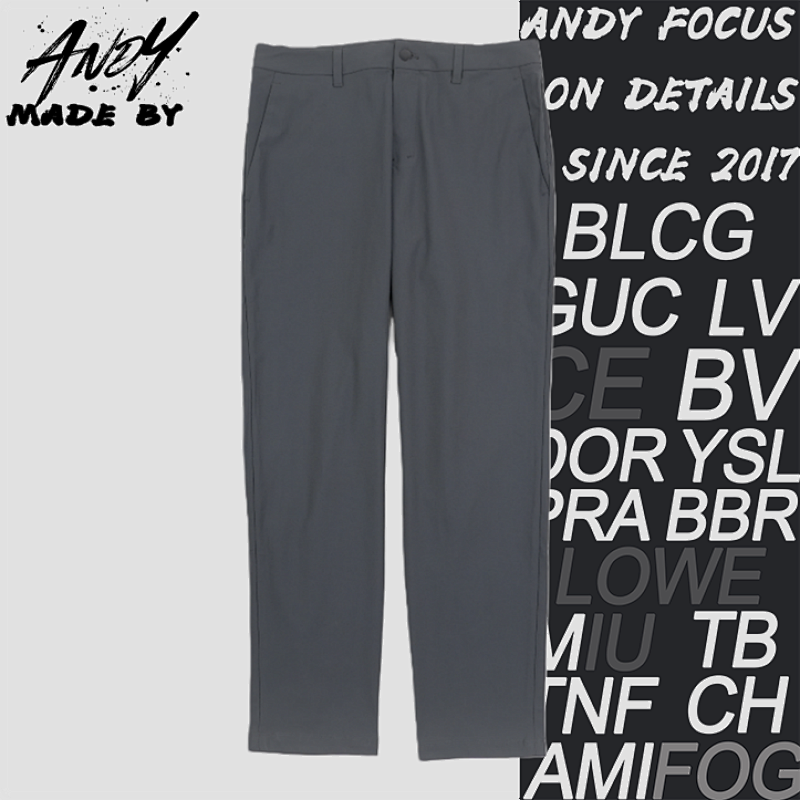 Abc Series Calssic Fit Trousers Mid-rise Trousers