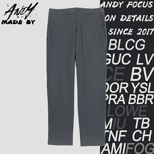 Abc Series Calssic Fit Trousers Mid-rise Trousers