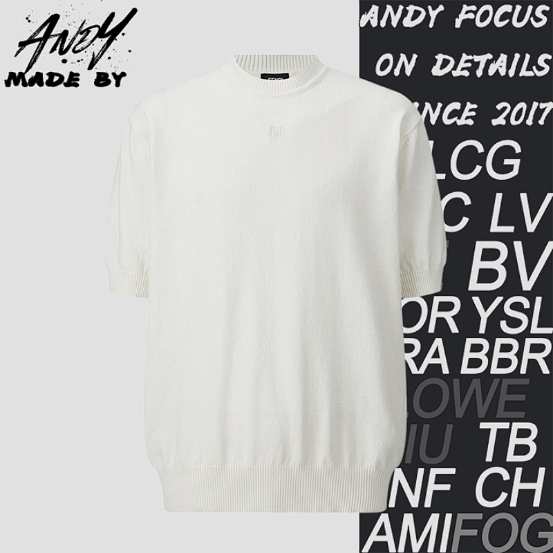 Double F Embroidered Logo Knit Sweater