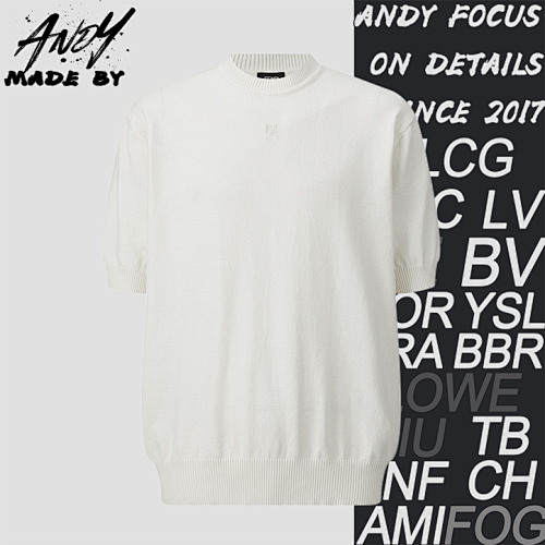 Double F Embroidered Logo Knit Sweater