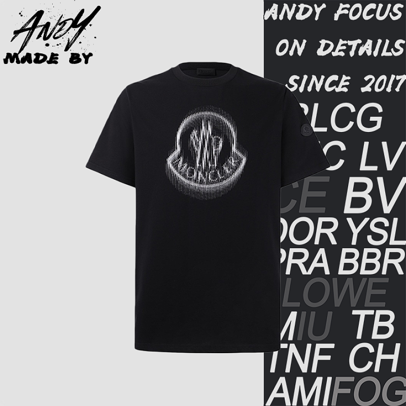 Printed Blur Short-Sleeve T-Shirt