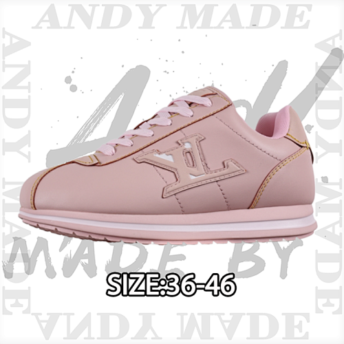 Louis Vuitton Collaboration Low-top Round-toe Lace-up