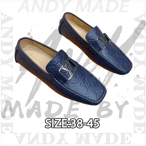 High-quality Replica Louis Vuitton Classic Men's Loafers Featuring Soft Leather Premium El